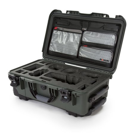 NANUK CASES Case w/ Lid Org with F Sony(R) A7, Silver, 935S-070SV-0A0-19017 935S-070SV-0A0-19017