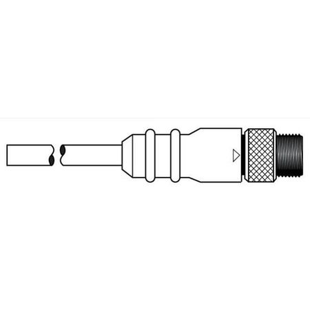 ERICSON MICR-SYNC DL KEY SGL END M STR 3P 6FT PV 73MSE006F