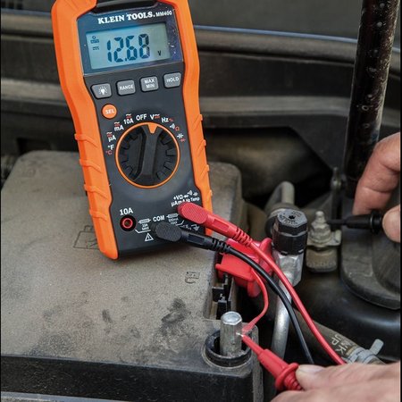 Klein Tools Digital Multimeter, Auto-Ranging, 600V MM400