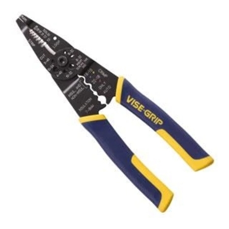 Irwin 8-1/2" Multi Tool Stripper/Cutter/Crimper, 8in 10 to 20 AWG 2078309