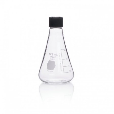 KIMBLE CHASE Erlenmeyer Flask, 1000mL, Clear, PK12 26505-1000
