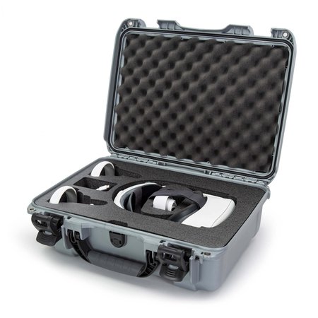 NANUK CASES Case w/ Foam Insert for Oculus 2, Silver 925S-080SV-0A0-21313
