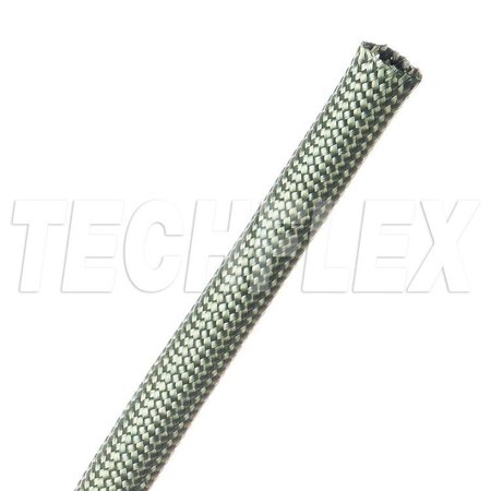 TECHFLEX Nomex Braided Sleeving, 1/4", Green NXN0.25GN