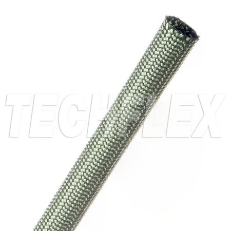 TECHFLEX Nomex Braided Sleeving, 3/8", Green NXN0.38GN