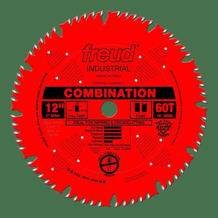 FREUD Combination Blade, 12 LU84R012