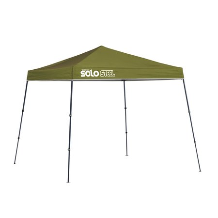 QUIK SHADE Solo Steel 50 9 x 9 ft. Slant Leg Canopy - Olive 167545DS