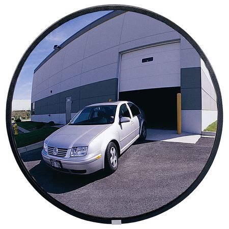 See All Industries Mirror, Convex, Security, Outdoor, 26" NO26