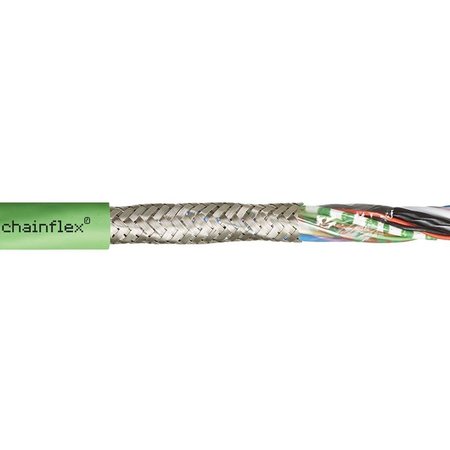 CHAINFLEX Measuring System Cable, 50 V, 0.26 in dia. CF11-018-D