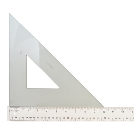 WESTCOTT Triangles, 10" Professional Triangle -45/90 P450-10