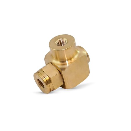 COXREELS Swivel, 90 Deg., Brass, 1/4 in FNPT Inlet 450-2