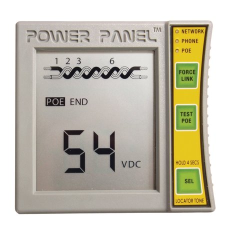 TRIPLETT Power Panel Cat5/5e/6/6a/7/8 Digital Vol POE1000IL