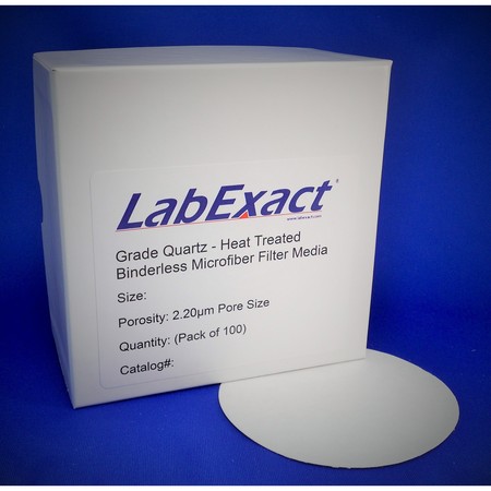 LABEXACT Ultra High Temp Filter, 8.26cm, PK100 LEHT-Q8260