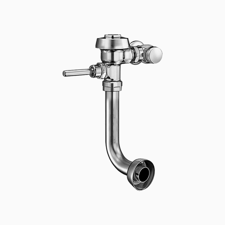 SLOAN 3.5 gpf, Polished Chrome, Water Closet Royal 120 L/Stop Flush Valve 3010801