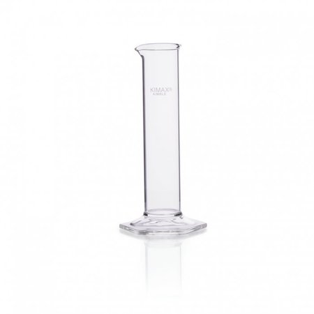 KIMBLE CHASE Graduated Cylinder, 200mm H, 175mL 20058-38200