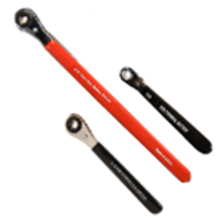 QUICKCABLE Hd S/T Wrench, w/Long Handle, Wrench Style: Ratchet 120201-2001