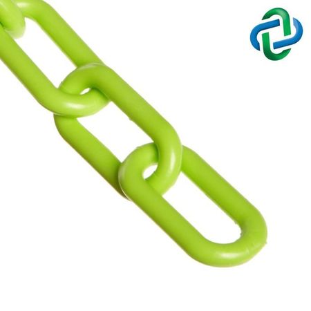 MR. CHAIN Safety Green Plastic Chain .75"(#3, 19 m 00014-100