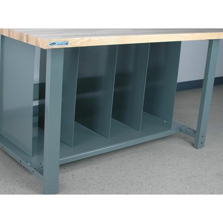 STACKBIN Bottom Shelf Solid Divider (5) 4-5SDIV