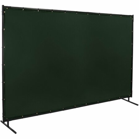 STEINER Welding Screens, 6 ft H, 10 ft W, Green 533-6X10