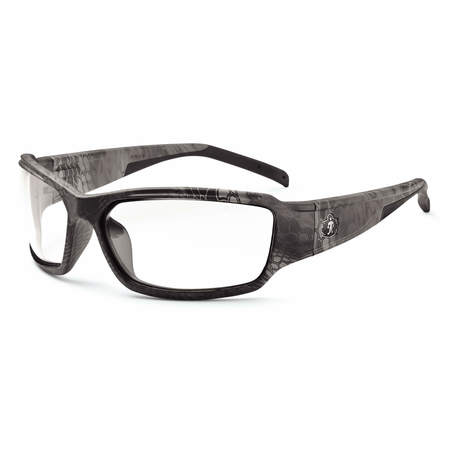 ERGODYNE Ballistic Safety Glasses, Clear Anti-Fog, Scratch-Resistant THOR-AFTY