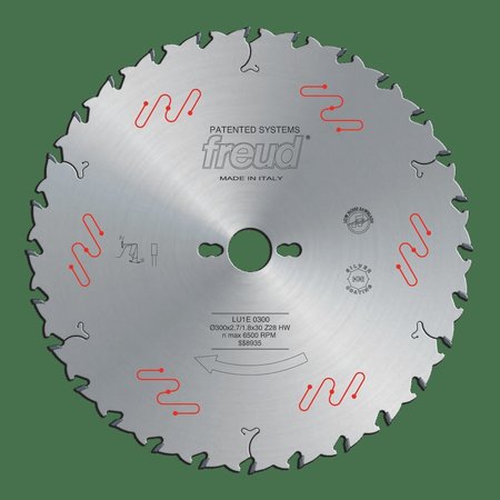 FREUD Thin Kerf Carbide Tipped Blade to Cut So LU1E03