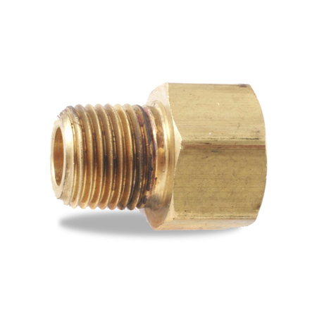 VELVAC Brass Pipe Fitting, 3/8" x 1/8" Pipe Size 018036