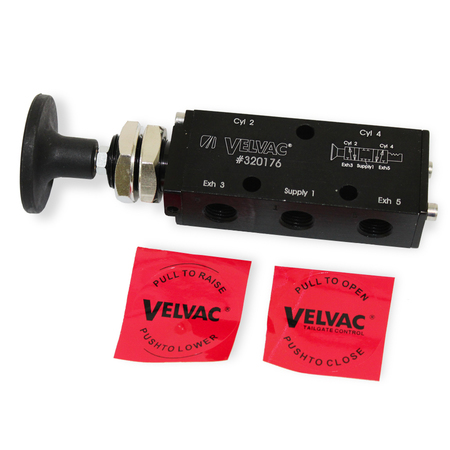 VELVAC Push/Pull Valve-Holding, 4-Way 320176