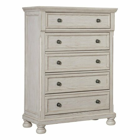 Homelegance Bethel Bedroom Chest, White 2259W-9