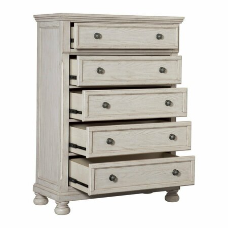 Homelegance Bethel Bedroom Chest, White 2259W-9