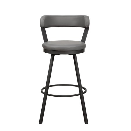 HOMELEGANCE Appert Pub Chair, Gray 5566-29GY