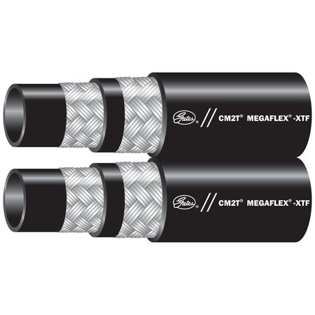 Gates CM2TDL MegaFlex Connected Dual Line Hydraulic Hose 8CM2TDL ...