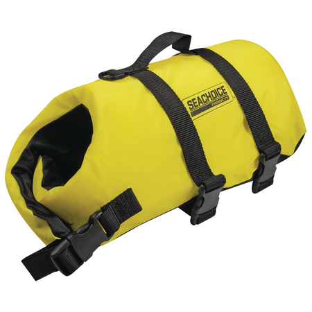 Seachoice Dog Life Vest - Yellow, XS, 7 to 15 lbs. 86310