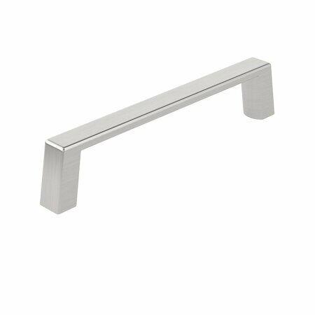 RICHELIEU HARDWARE 4 in (102 mm) Center-to-Center Brushed Nickel Contemporary Drawer Pull BP1076195