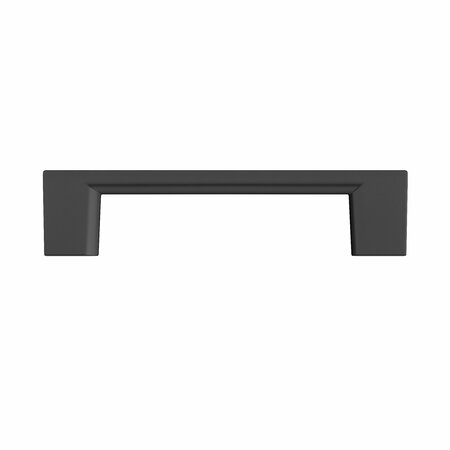 Richelieu Hardware 3 3/4 in (96 mm) Center-to-Center Matte Black Contemporary Cabinet Pull BP816096900