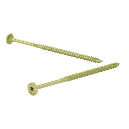 Pwr Drive 5/16-inch x 6-inch CST Torx Star Drive General Construction Structural Screws, 50PK FTC17GO5166L