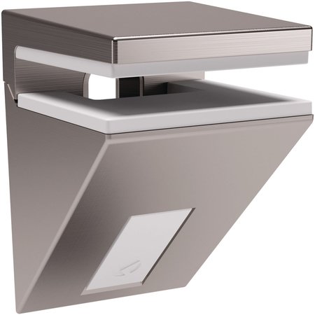 RICHELIEU Kalabrone Mini Wall Mount Shelf Support for Glass Shelves  Satin Nickel 162280185