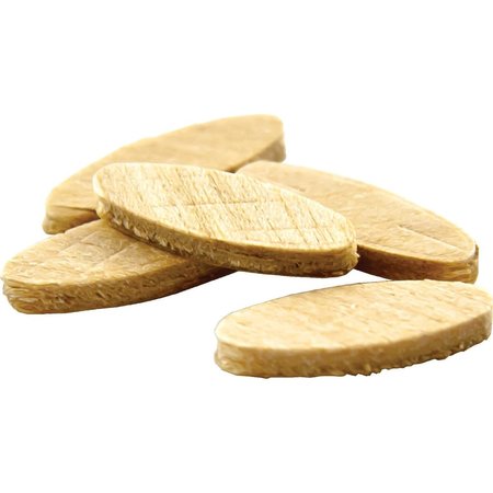 RICHELIEU HARDWARE #R1 1/4 in (6 mm) x 11/16 in (17 mm) Mini Beech Wood Biscuit, PK 110 2993404