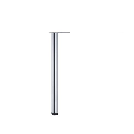 RICHELIEU HARDWARE Adjustable Bar Table Leg, 43 1/4 in (1100 mm), Chrome 615110140