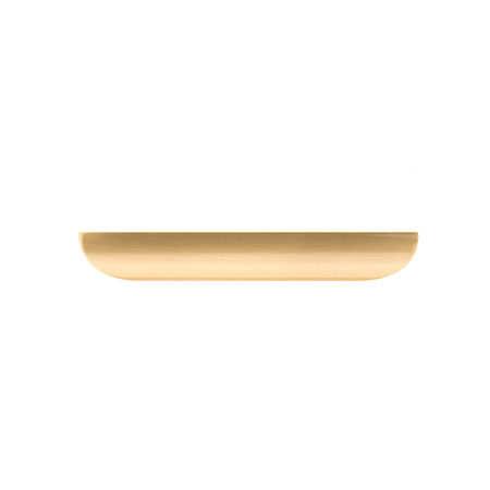 Richelieu Hardware 3 3/4 in (96 mm) Center-to-Center Brushed Gold Contemporary Drawer Pull 797596165