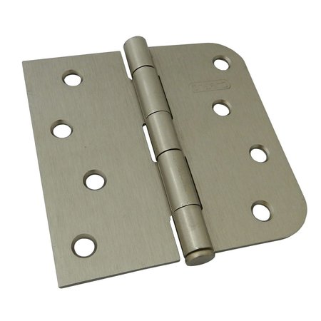 RICHELIEU 4inch 102 mm Full Mortise Combination Butt Hinge, Brushed Nickel 81822NBB