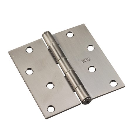 RICHELIEU 2Pack 4inch 102 mm Full Mortise Butt Hinge, Antique Nickel 822ANB