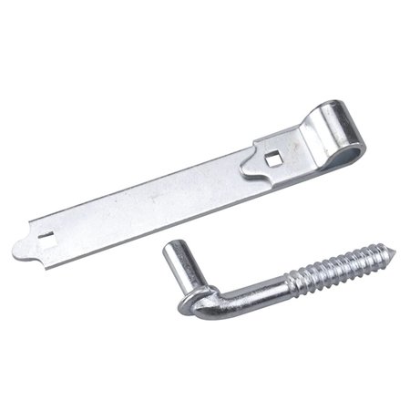 ONWARD Screw Hook with Strap Hinge, 8 inch, 100lb capacity 932XB