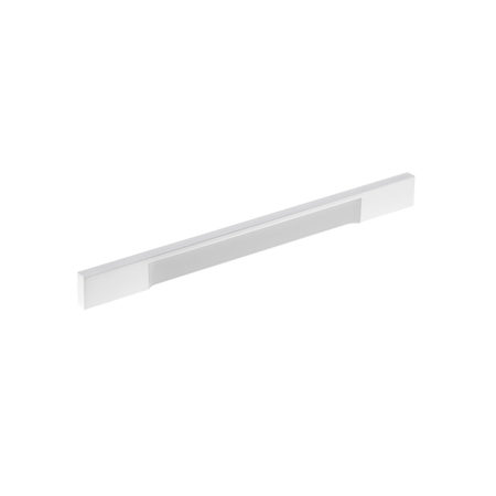 RICHELIEU HARDWARE 8 13/16 in (224 mm) Center-to-Center White Contemporary Drawer Pull BP1310122430