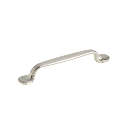 RICHELIEU HARDWARE 5 1/16 in (128 mm) Center-to-Center Brushed Nickel Traditional Drawer Pull BP23775128195