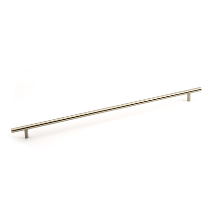 RICHELIEU HARDWARE 19-1/8 in. (486 mm) Center-to-Center Brushed Nickel Steel Contemporary Drawer Pull BP305486195