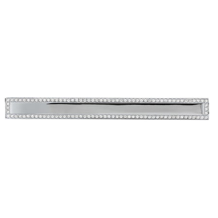 Richelieu Hardware 5 1/16 in (128 mm) Center-to-Center Chrome, Crystal Contemporary Drawer Pull BP373712814001