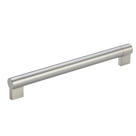 RICHELIEU HARDWARE 10-1/16 in. (256 mm) Center-to-Center Brushed Nickel Contemporary Drawer Pull BP500256195