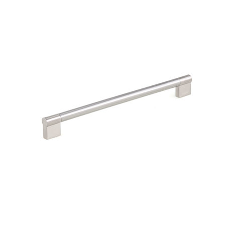 RICHELIEU HARDWARE 10-1/16 in. (256 mm) Center-to-Center Brushed Nickel Contemporary Drawer Pull BP527256195