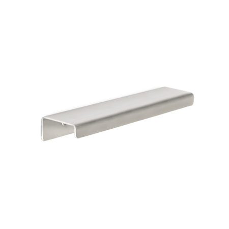 RICHELIEU HARDWARE 4 in. (102 mm) Center-to-Center Stainless Steel Contemporary Edge Pull BP57606170