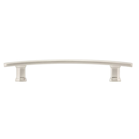 Richelieu Hardware 5-1/16 in. (128 mm) Center-to-Center Brushed Nickel Transitional Drawer Pull BP7070128195