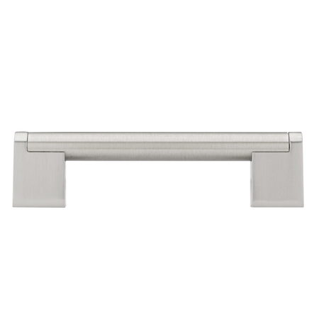 Richelieu Hardware 3-3/4 in. (96 mm) Center-to-Center Brushed Nickel Contemporary Drawer Pull BP71996195